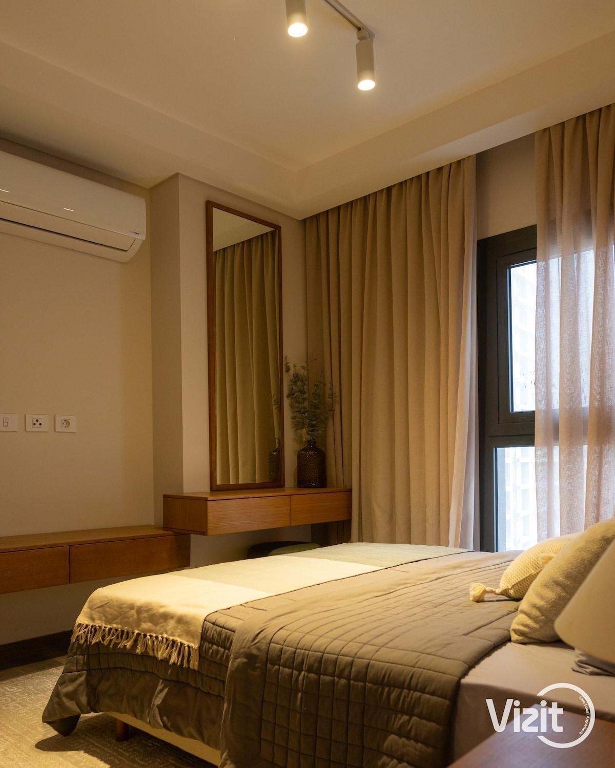 Apartment Vizit 2br In Zed Park Cairo