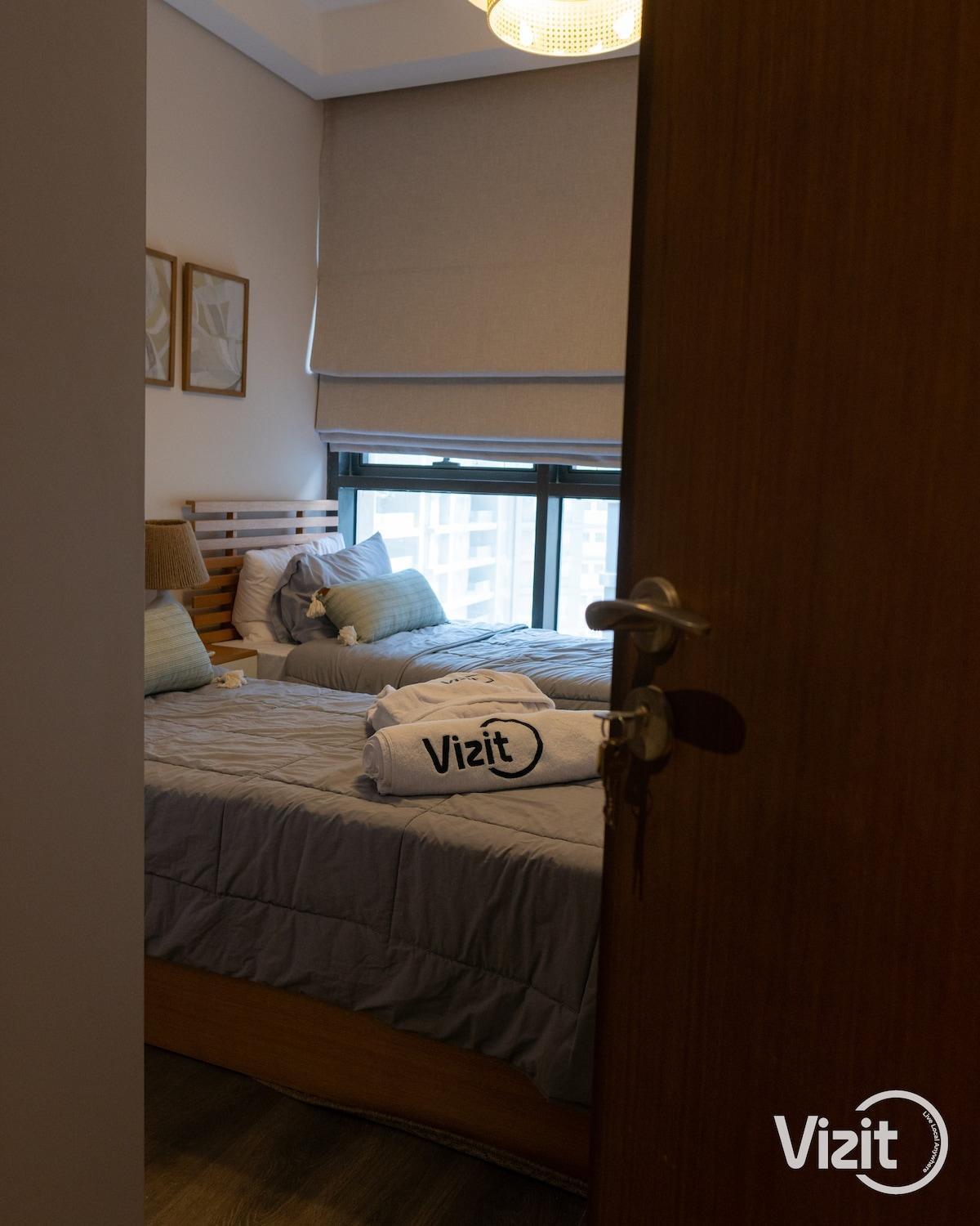 Vizit 2br In Zed Park Cairo